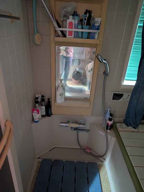 工事前 新座市のお客様のLIXIL水回り3点セット工事