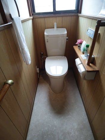 福島県いわき市のお客様のトイレ交換工事