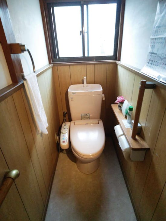 工事前　福島県いわき市のお客様のトイレ交換工事 