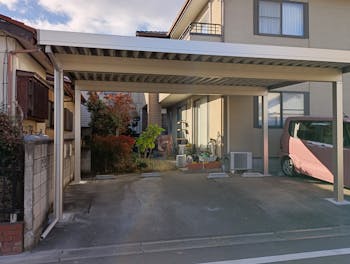 前橋市のお客様のカーポート工事