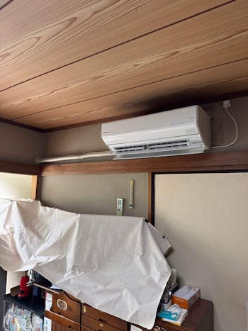 埼玉県さいたま市西区西大宮のお客様のエアコン交換工事