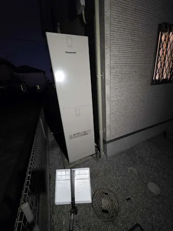 埼玉県本庄市のお客様のエコキュート工事