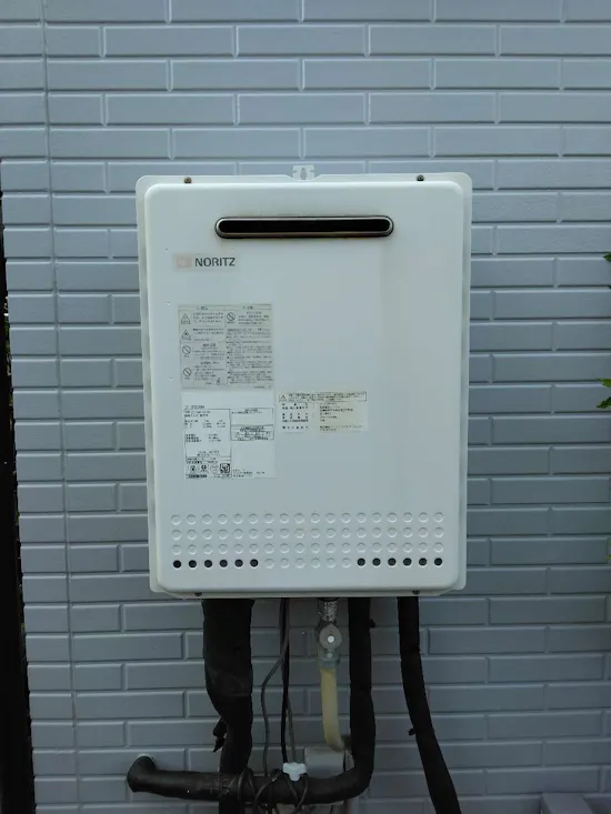 工事前　神奈川県大和市のお客様のガス給湯器交換工事