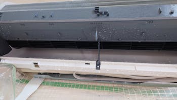 岡崎市のお客様のエアコンクリーニング工事　具体的な工事内容2