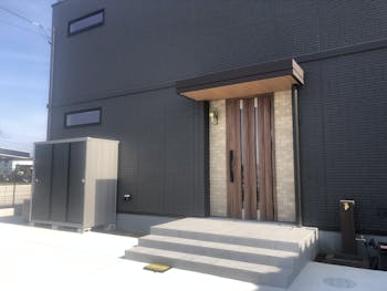 三郷市のお客様の物置・倉庫工事　具体的な工事内容1
