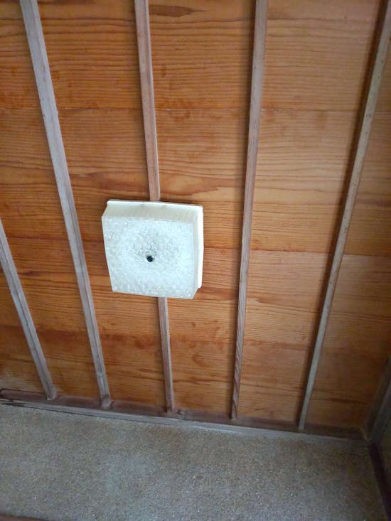 工事前　千葉県市原市のお客様の照明交換工事 