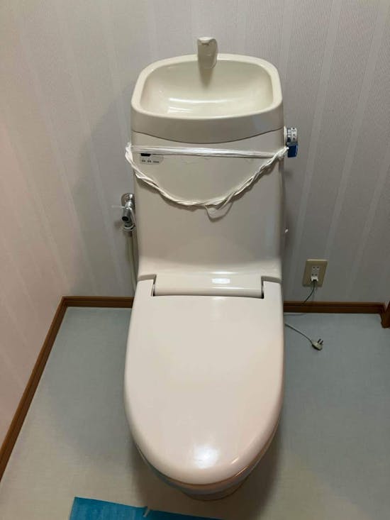 工事前　新潟県新潟市のお客様のトイレ交換工事