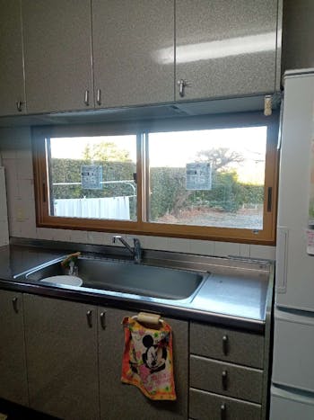 静岡県磐田市のお客様の内窓設置工事