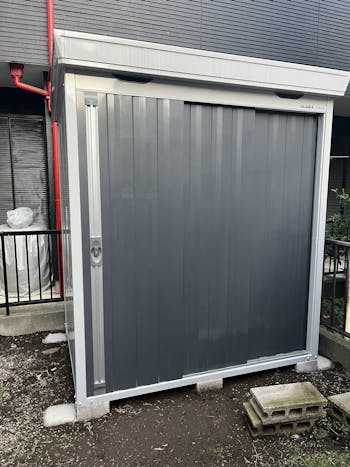 埼玉県のお客様の物置設置工事