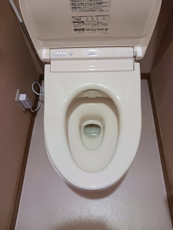工事後　浜松市中央区のお客様のシャワートイレ交換工事