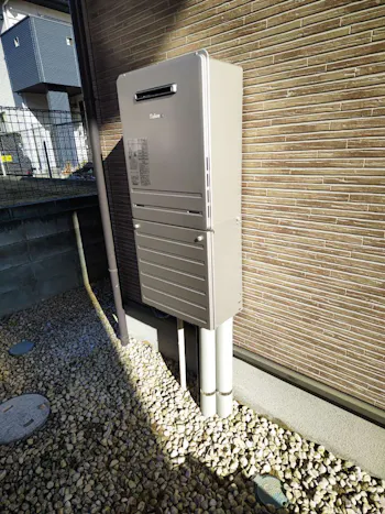 福島県いわき市のお客様のガス給湯器工事