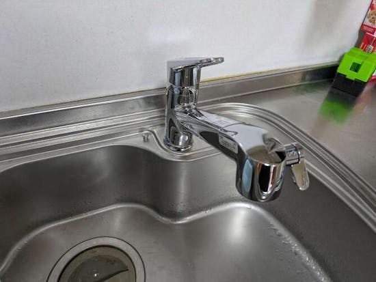 工事後　静岡県静岡市のお客様のキッチン水栓工事