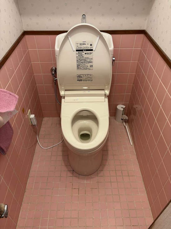 工事後　茨城県高萩市のお客様のＴＯＴＯトイレ工事