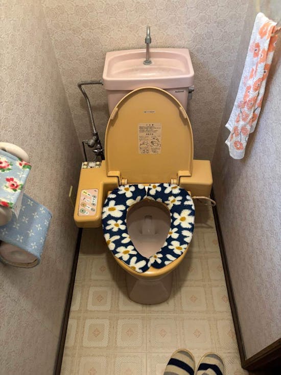 工事前　茨城県高萩市のお客様のＴＯＴＯトイレ工事