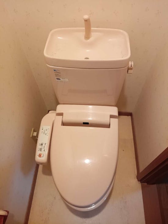 工事前　東京都立川市のお客様のトイレ交換工事