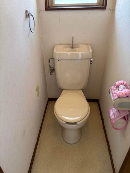 工事前　茨城県土浦市のお客様のトイレ交換工事