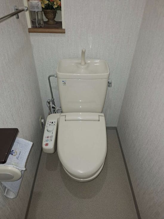 工事前　宮城県塩竈市のお客様のトイレ交換工事