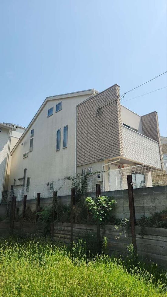 工事前 東京都杉並区のお客様の屋根・外壁塗装工事