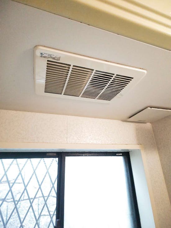 工事前　福島県いわき市のお客様の換気乾燥機交換工事