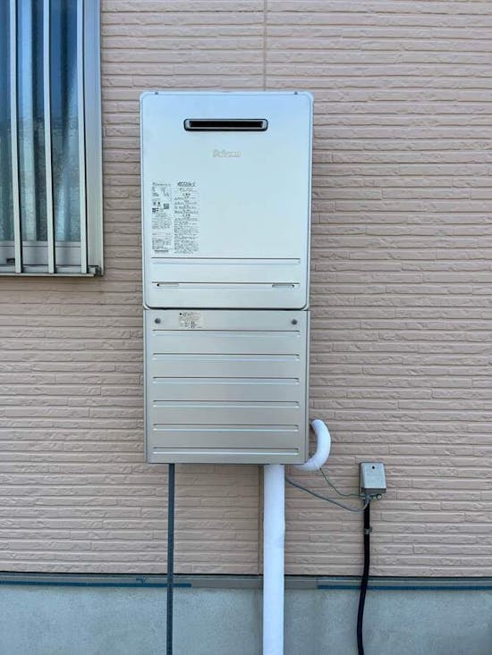 工事後　埼玉県羽生市のお客様のガス給湯器交換工事