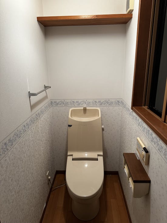 工事前　群馬県のお客様のトイレ交換工事