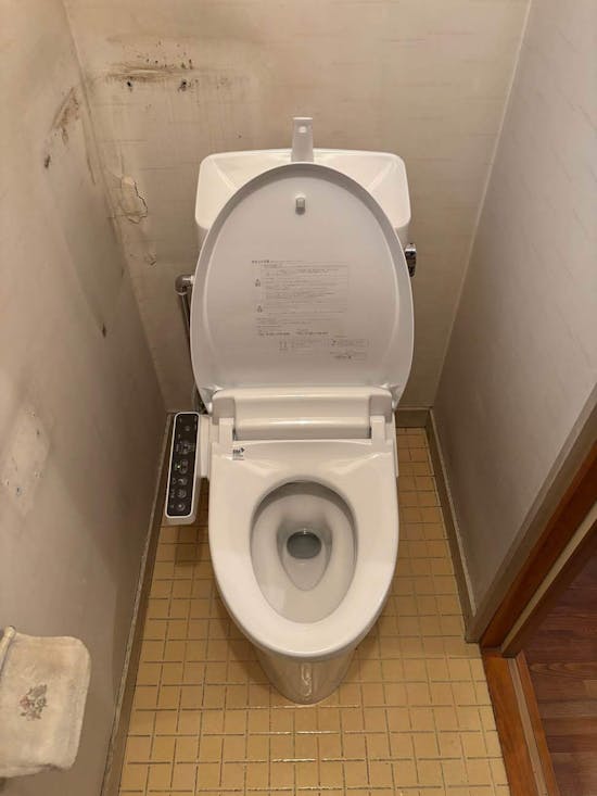 工事後　茨城県石岡市のお客様のトイレ交換工事