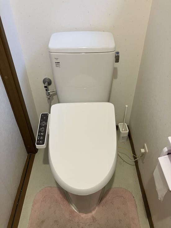 工事後　入間郡毛呂山町のお客様のトイレ工事