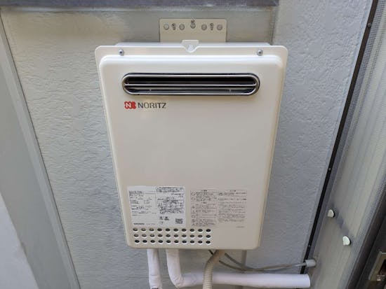 工事後　静岡県磐田市のノーリツガス給湯器交換工事
