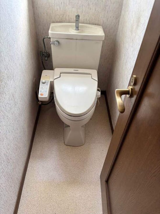 工事前　茨城県日立市のお客様のトイレ、内装工事