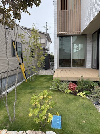 藤枝市のお客様の物置工事　具体的な工事内容1