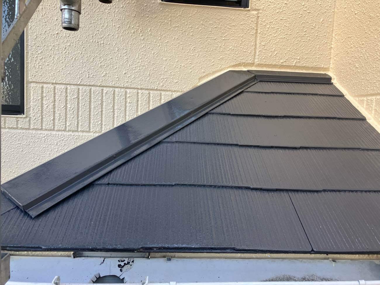 東京都羽村市のお客様の外壁屋根塗装工事