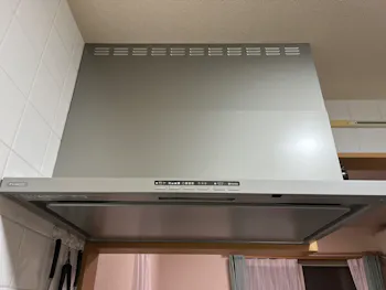 神戸市垂水区のお客様のビルトインコンロ・レンジフード交換工事　具体的な工事内容2