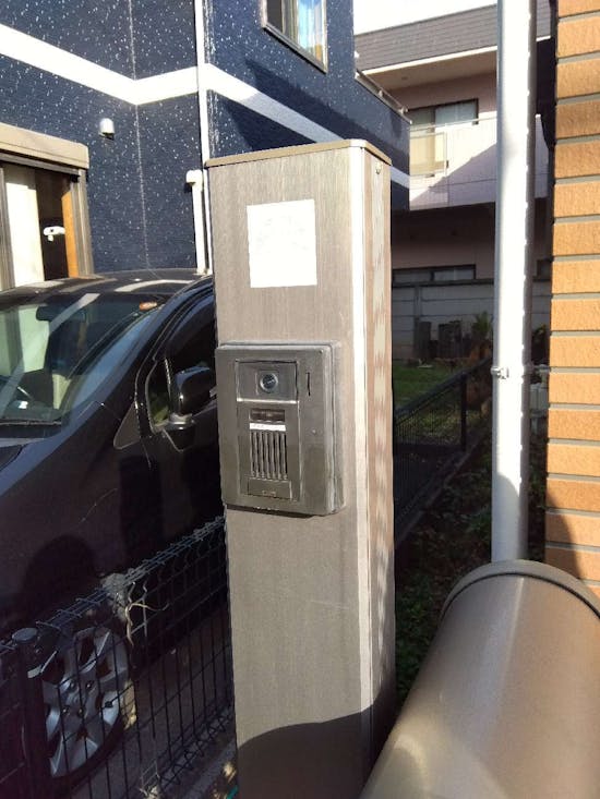 工事前　東京都国分寺市のお客様のドアホン交換工事