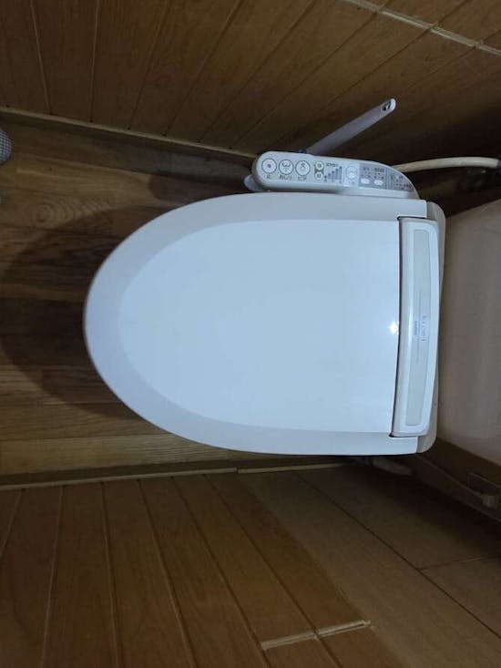 工事前　栃木県日光市のお客様の便座交換工事