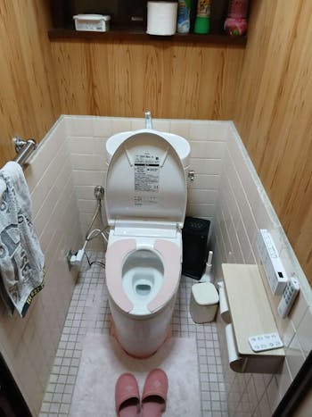 前橋市のお客様のトイレ工事　具体的な工事内容1