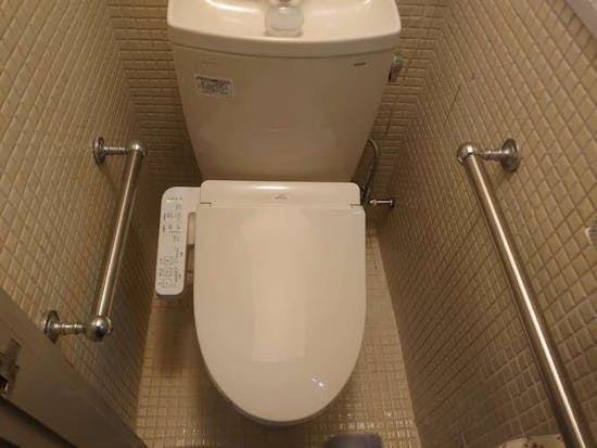 工事後　愛知県名古屋市のお客様のウォシュレット交換工事