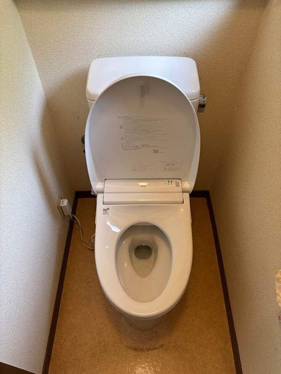 工事後　茨城県日立市のお客様のLIXILトイレパック工事