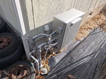 宮城県仙台市のお客様のガス給湯器交換工事