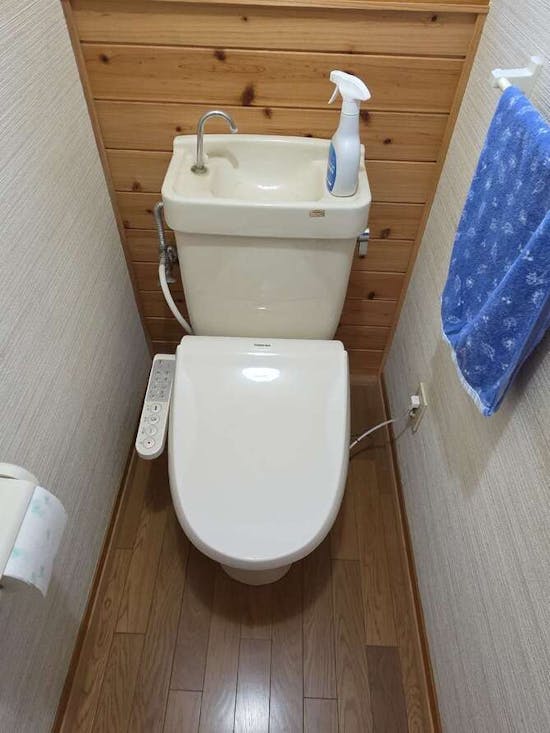 工事前　栃木県那須塩原市のお客様のトイレ交換工事