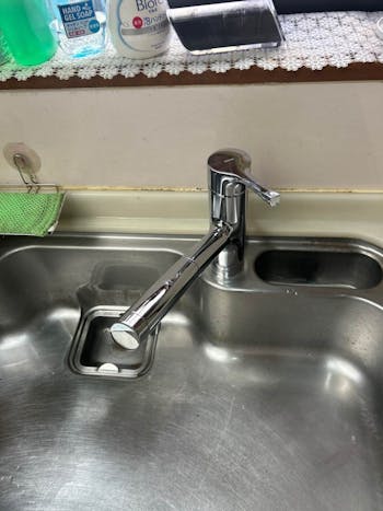 宮城県仙台市宮城野区のお客様のワンホール混合栓交換標準工事　具体的な工事内容1