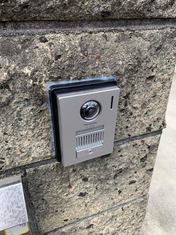 静岡県富士宮市のお客様のTVドアホン工事