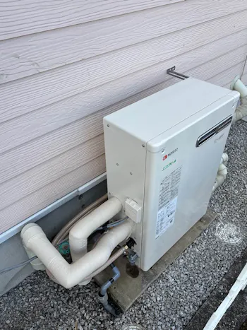 群馬県高崎市のお客様の石油給湯器交換工事