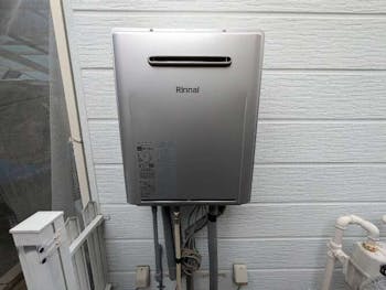 静岡県磐田市のお客様のガス給湯器交換工事