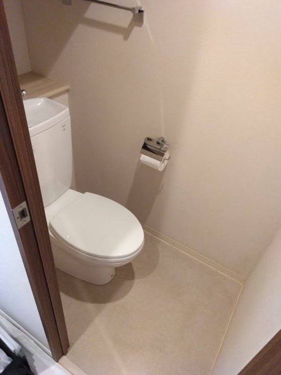 工事前　神奈川県横須賀市のお客様のトイレ交換工事