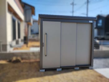 群馬県高崎市のお客様の物置設置工事 