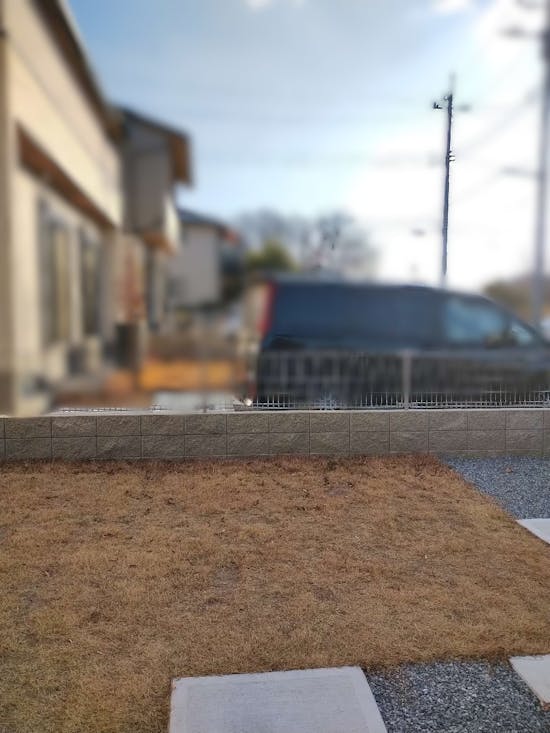 工事前　群馬県高崎市のお客様の物置設置工事 