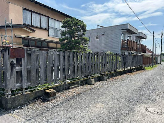 工事前　栃木県日光市のお客様の外構工事