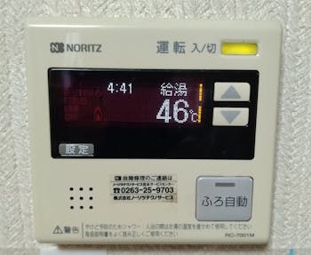 塩尻市のお客様の給湯器工事　具体的な工事内容3