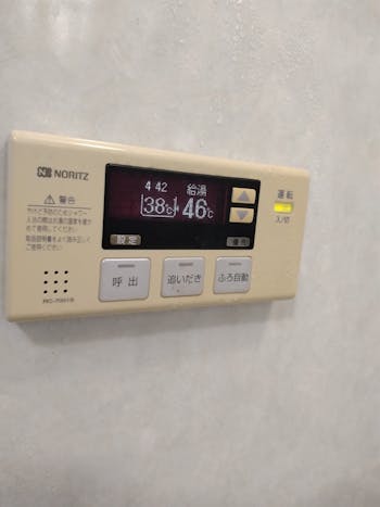 塩尻市のお客様の給湯器工事　具体的な工事内容1