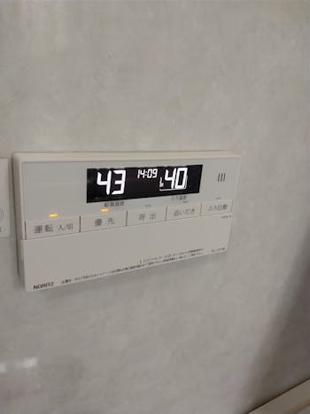 塩尻市のお客様の給湯器工事　具体的な工事内容2